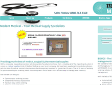 Tablet Screenshot of medent.co.nz